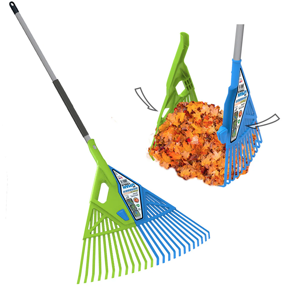 3-in-1 Leaf Rake & Grabber - Image 2