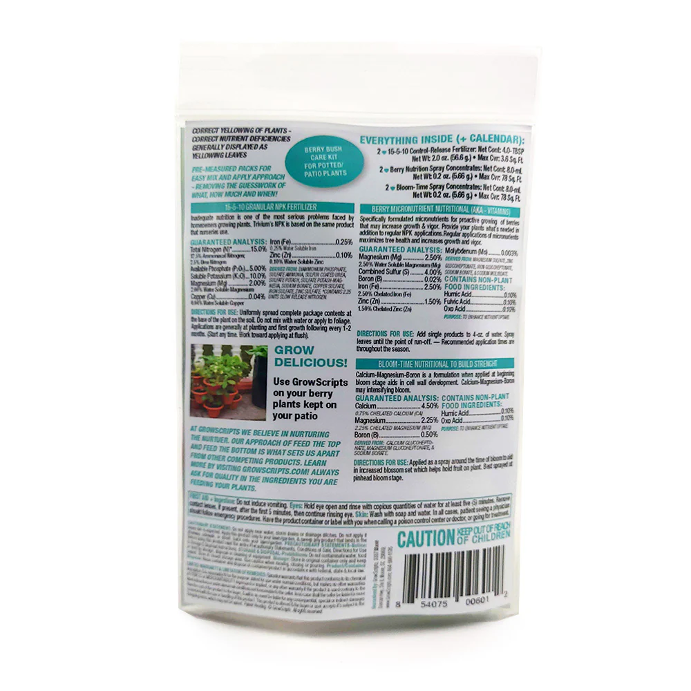 Growscripts Berry Bush Care Kit - Image 3