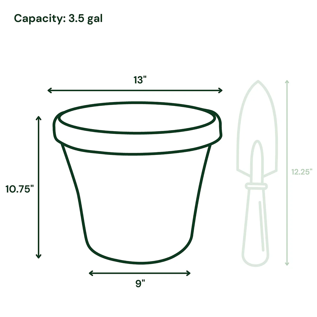 Bloem Terra Planter in Living Green - Image 10