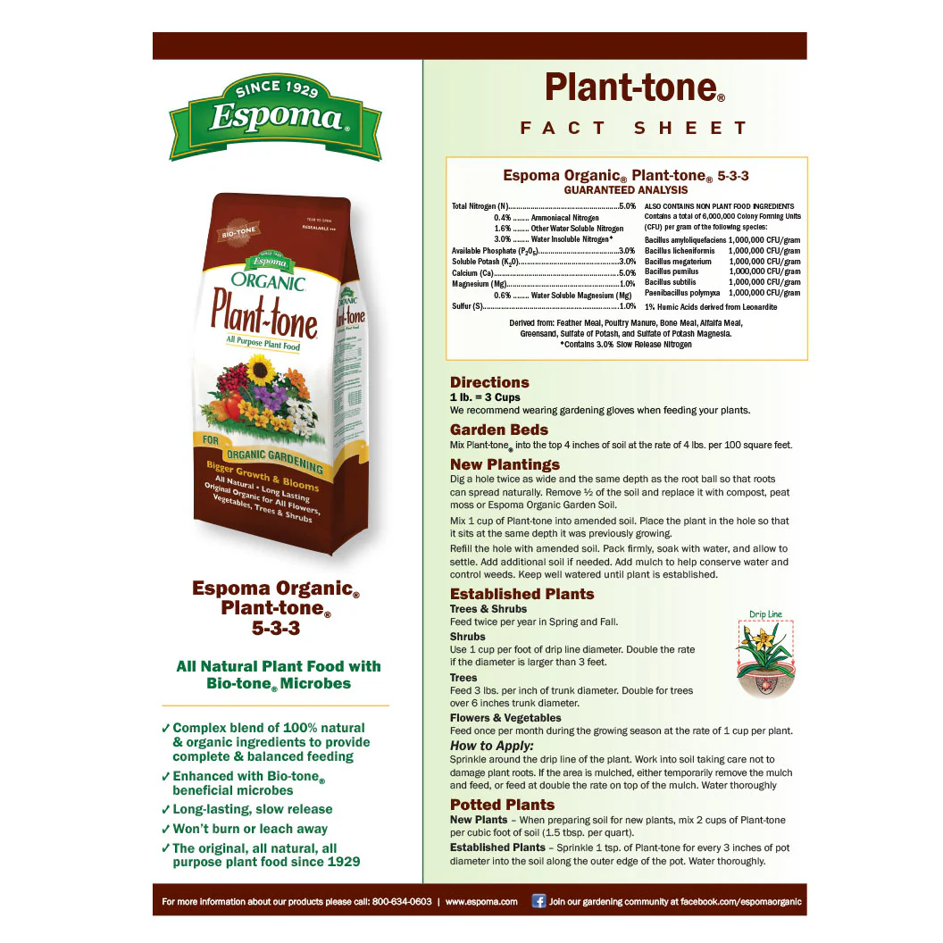 Espoma Plant-tone® Organic Fertilizer - Image 3
