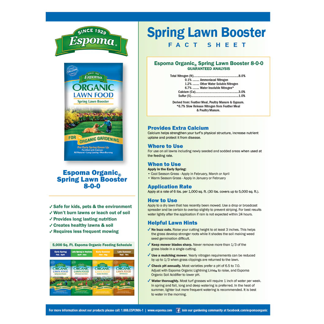 Espoma Spring Lawn Booster - Image 3