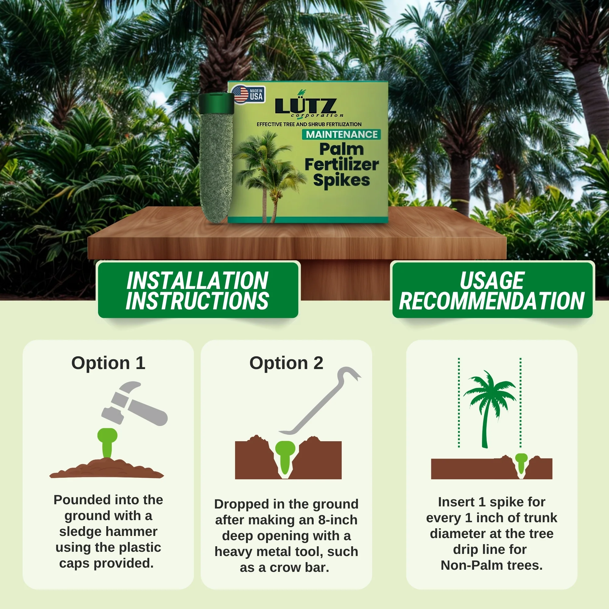 Lutz Palm Tree Fertilizer Spikes - Image 7