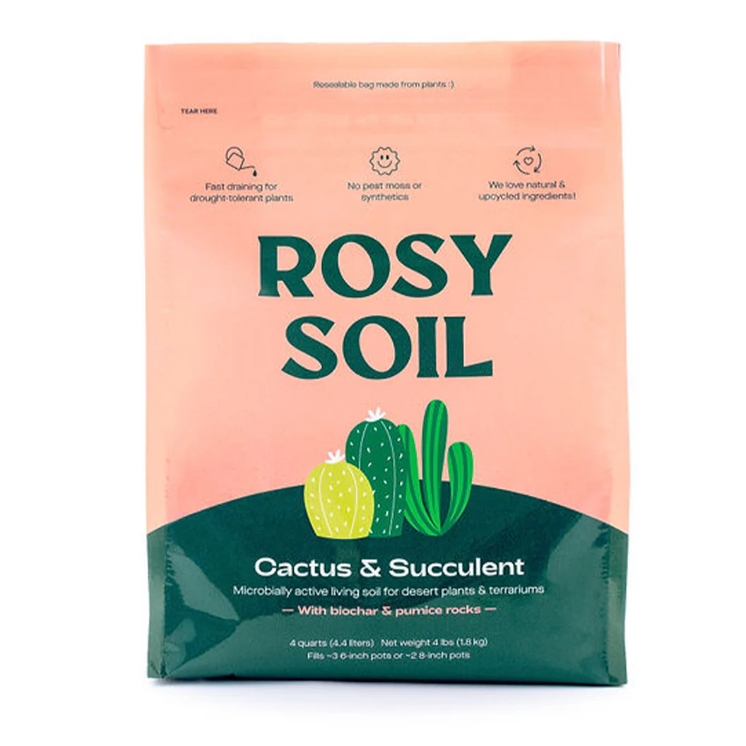 Rosy Soil Cactus and Succulent Mix - Image 2